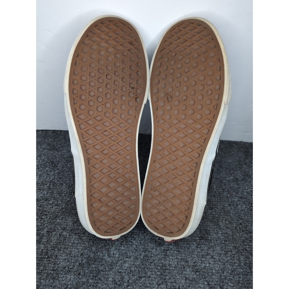 VANS Authentic Black White Canvas Shoes Sneakers Women's Size 9 - Picture 8 of 9